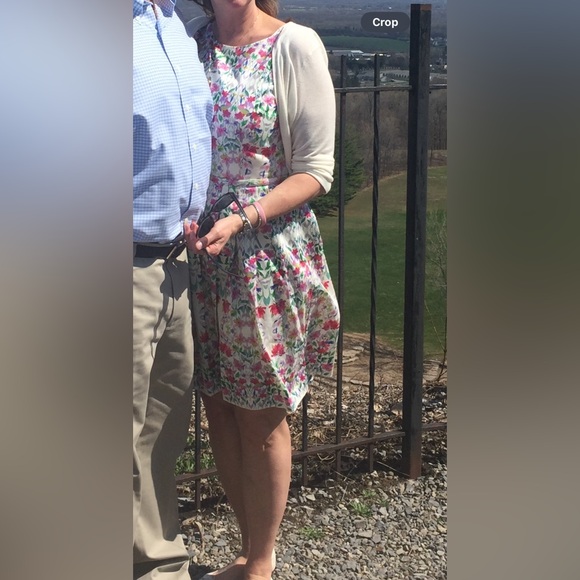 Talbots dress with matching belt - Picture 4 of 4